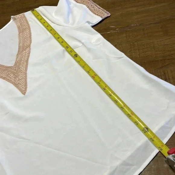 SHEIN WOMENS V-NECK TOP SIZE XL - Picture 3 of 5